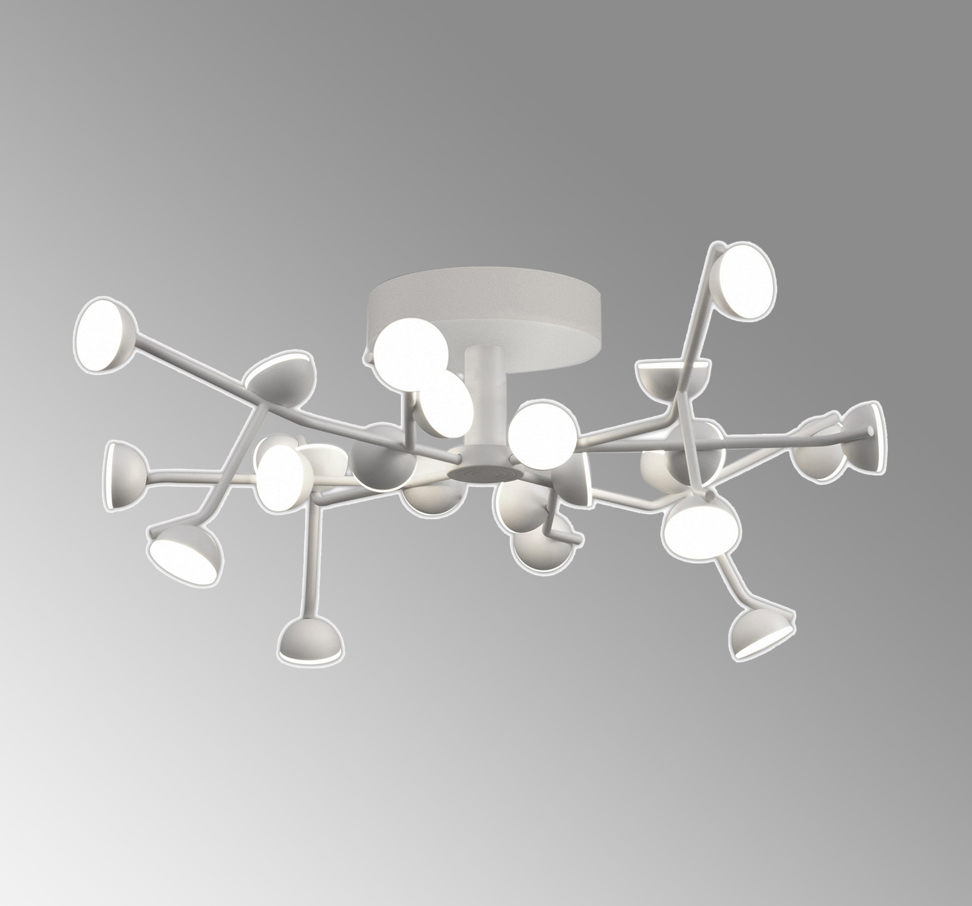 Adn White Ceiling Lights Mantra Semi Flush Fittings